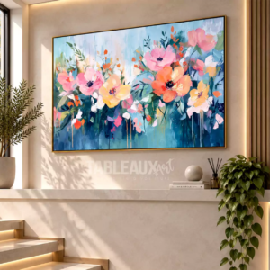 Jardin D’éclat : Tableau Floral Contemporain