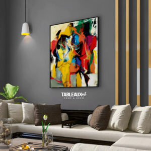 Abondance : Tableau Abstrait Maroc