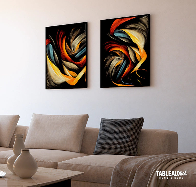 Aurora : Tableau Abstrait