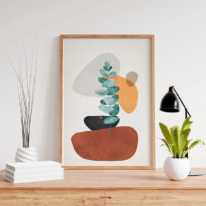Calm Stem : Tableau Minimaliste