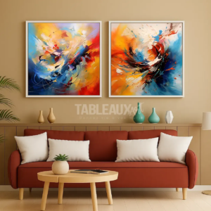 Cascade : Tableaux Diptyque