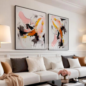 Chromatisme : Tableau Artistique Abstrait