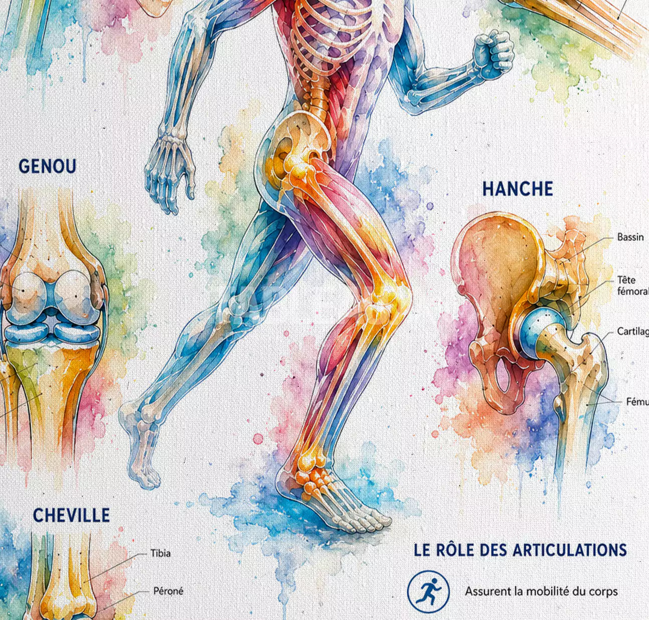 Articulation : Tableau Pour Cabinet Médical – Image 2