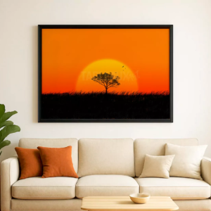 Fall Sunset : Wall Art