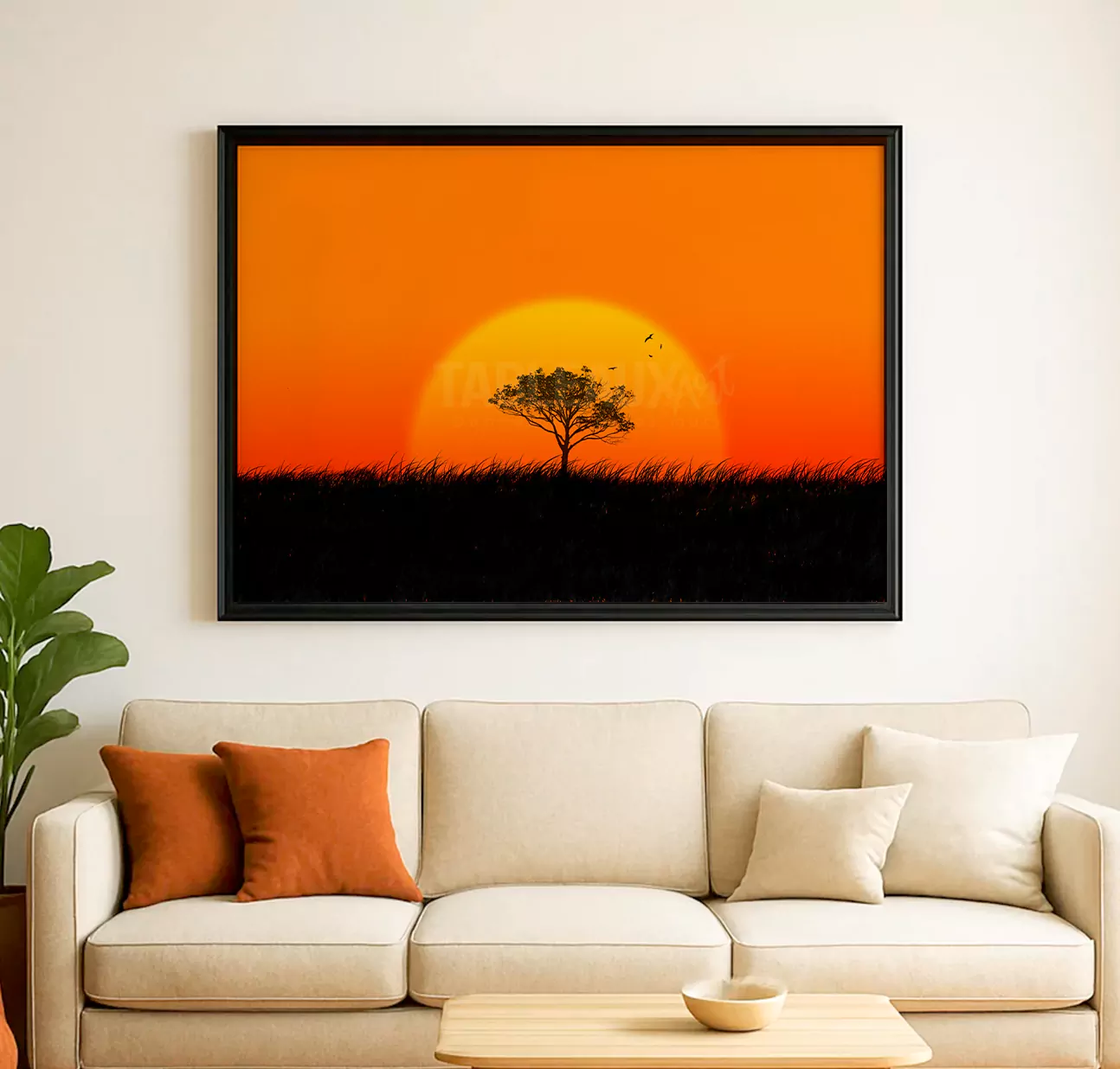 Fall Sunset : Wall Art