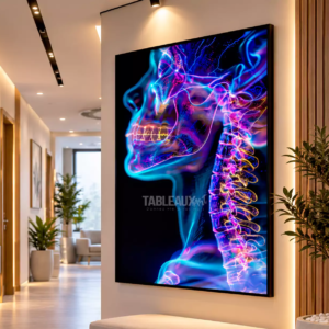 Gorge : Anatomie & Voies Respiratoires - Tableau Pour Cabinet Médical