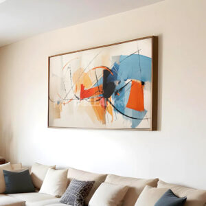 Rupture : Toile Artistique Abstrait