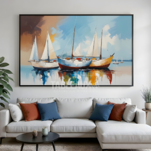 Voiliers : Tableau Décoratif
